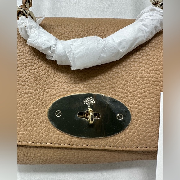 Mulberry Lily Silky Calfskin Leather Shoulder Bag, Size OS - Maple - Picture 10 of 15